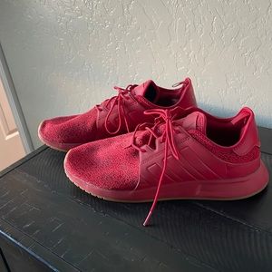 ADIDAS Red Athletic Shoes